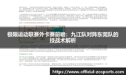 极限运动联赛外卡赛前瞻：九江队对阵东莞队的技战术解析